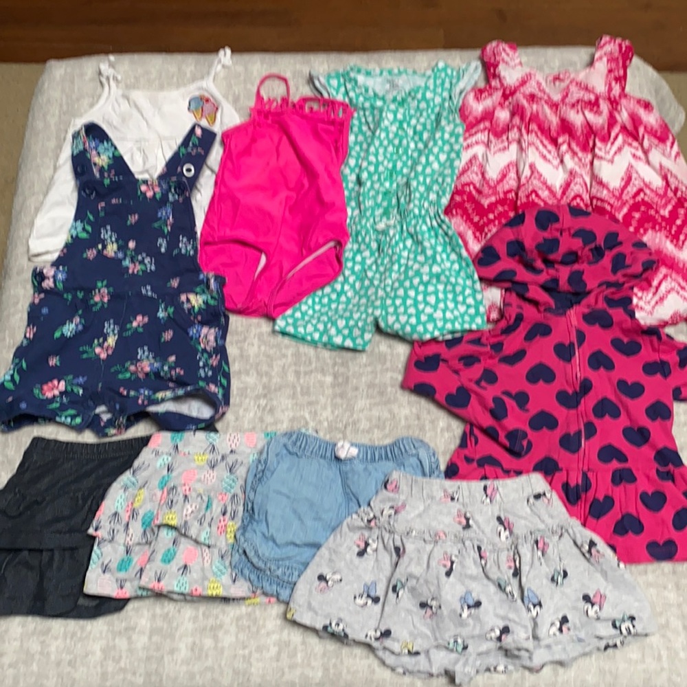 24 month girls summer lot